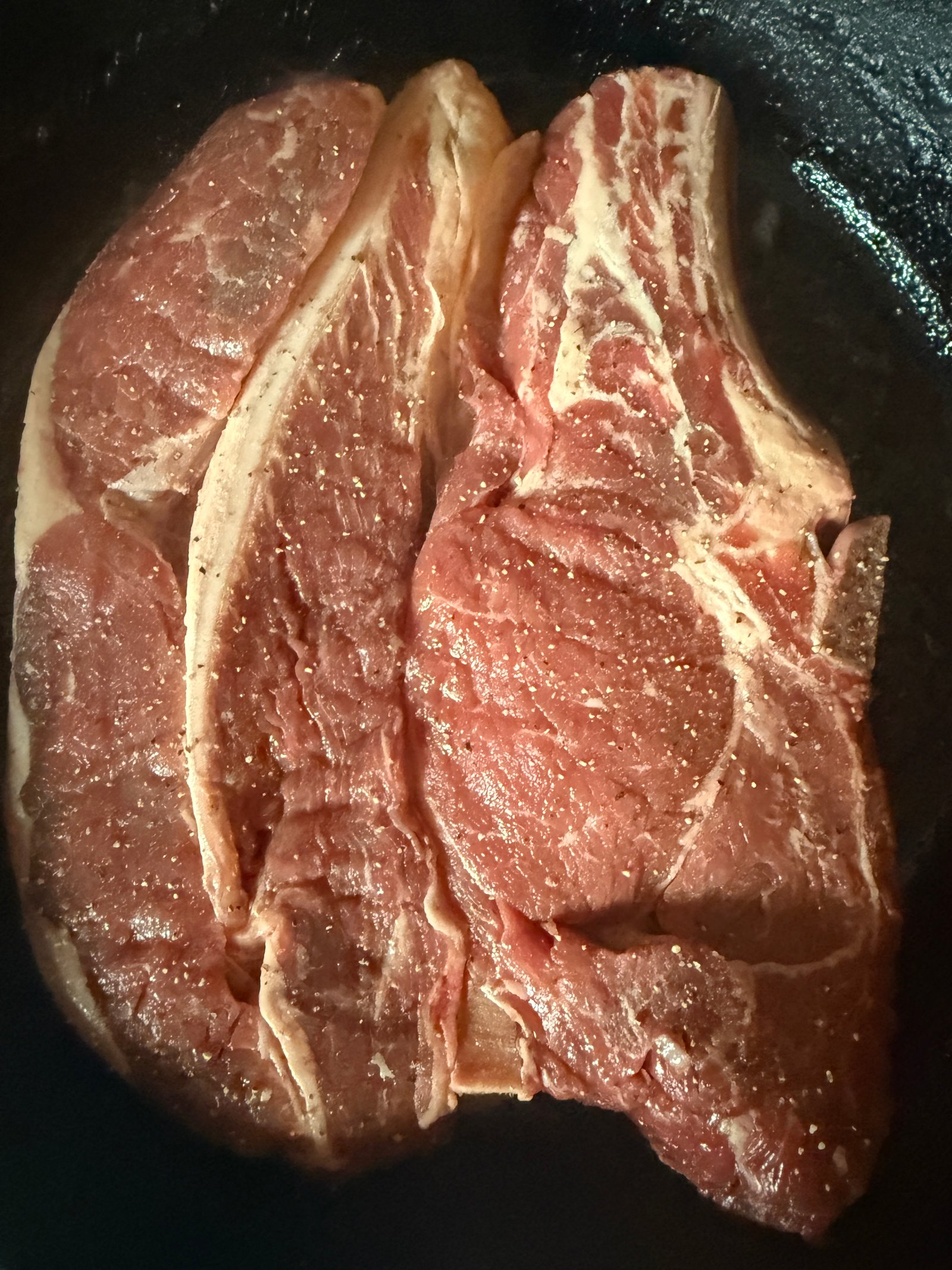 River Cade Farms beef cuts showing natural marbling